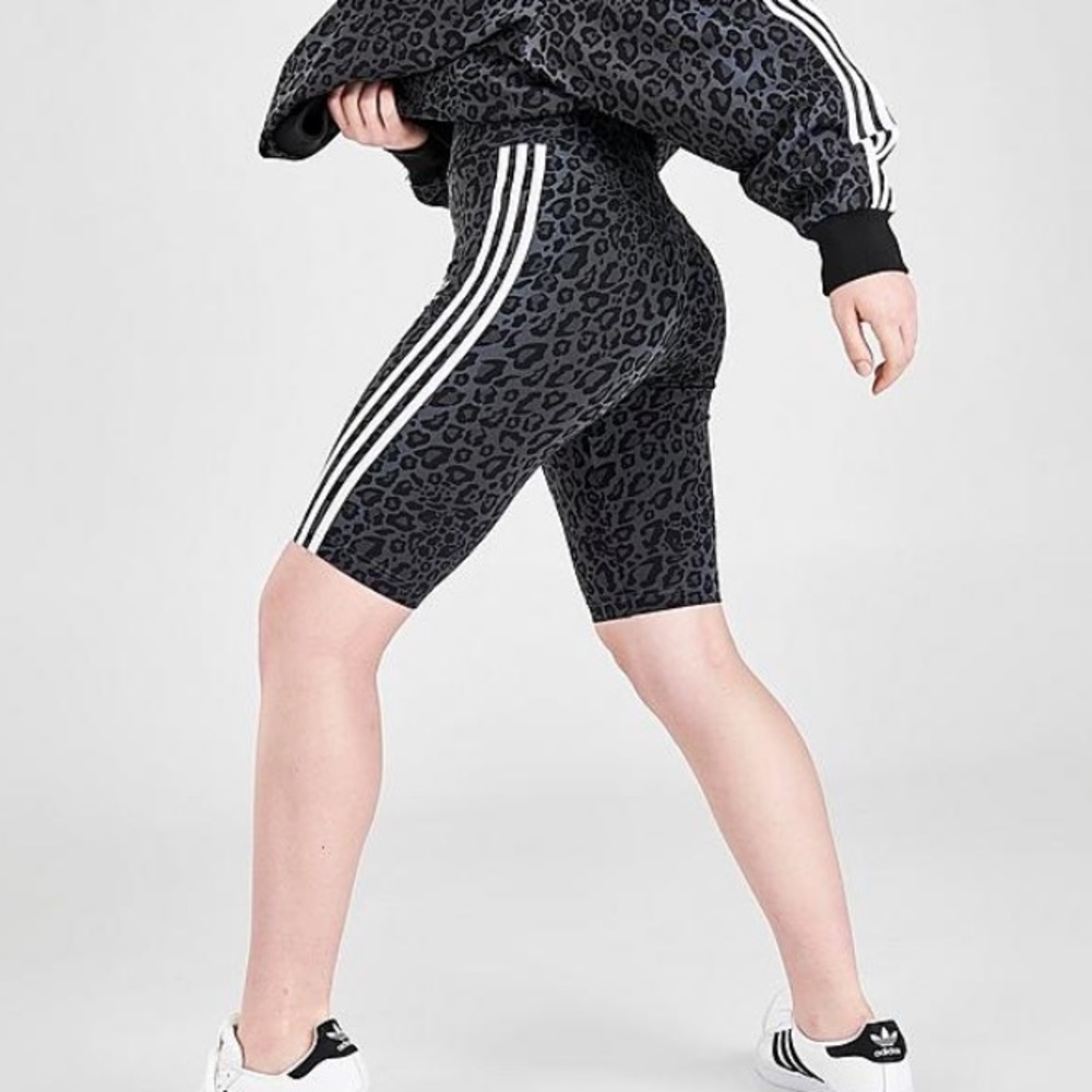 Women's Animal-Print Biker Shorts